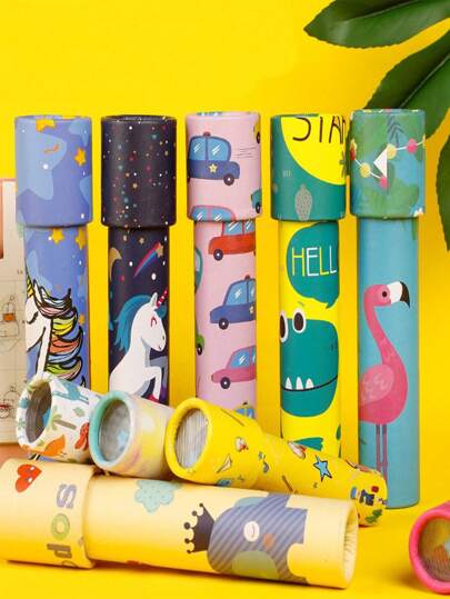 4pcs/12pcs Kaleidoscope, Magic Patterns, Birthday Party Favors, Educational Toys, Party Gifts, Holiday Gifts, Birthday Gifts, Suitable For Carnival Prizes, Christmas Gifts, Halloween (Assorted Patterns), Birthday Gifts, 2026 New Year, Christmas Gifts