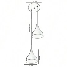 Pendant Lights - màu đen - Xem 4