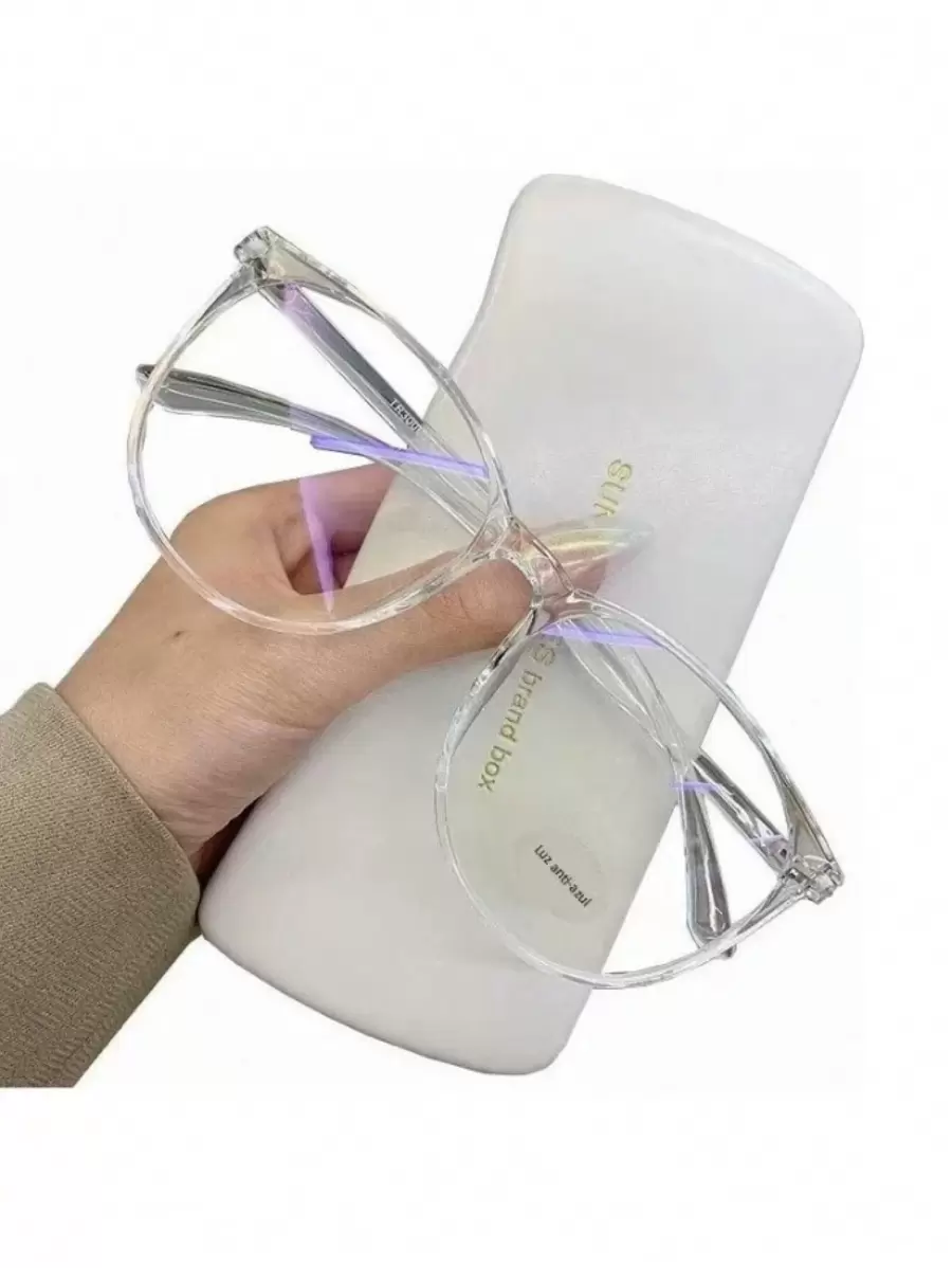 Lentes con Filtro de Luz Azul y Anti Fatiga - Blanco - Ver 1