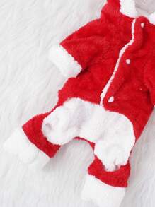 Pet Christmas Clothes, Dog Elk Costume, Teddy Small Dog Clothing - Red - View 7