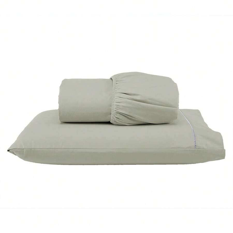 Sheet Sets with Pillowcases - 米色 - 查看 1