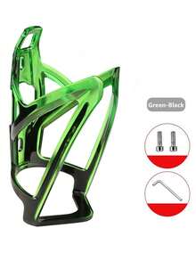 Bicycle Water Bottle Holder Pc Gradient Color Mountain Bike Water Bottle Cage Rack Cycling Equipment Bike Accessories - Green - View 9
