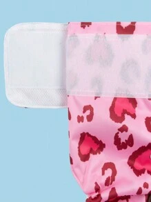Washable Reusable Premium Female Dog Diapers, Medium Large Small Dog Doggie Puppy & Doggy Diapers Female,Period Panties In Heat (Pack Of 3, Medium)