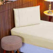 Sheet Sets with Pillowcases - 稻草 - 查看 2