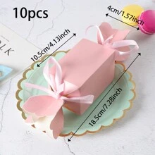 10pcs Candy Boxes Wedding Favor Or Gifts Box - Multicolor - View 2