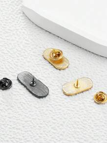 3入組可愛的冷靜藥丸胸針,珐琅針、掛繩袋徽章,贈品,適用於醫務人員辦公室工作者 - 彩色 - 查看 3