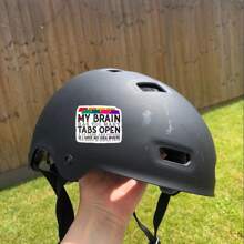 Não Có Mở Hình dán , Vui Văn phòng Vinyl Giấy dán , Vui Mẹ Qủa tặng , Trong sáng Máy tính xách tay Đề can , Bình nước Đề can , - Màu be - Xem 8