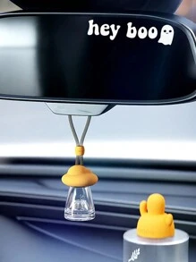 1pc Cute little white ghost stickers - White - View 1