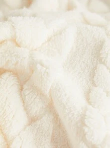 1 件冬季加厚保暖柔软法兰绒提花毛绒沙发座垫套，柔软亲肤防宠物尘弹性沙发套，冬季羊毛防刮 1/2/3/4 座沙发套，适用于 L 型沙发和 1/2/3/4 座沙发（单独出售） - 米色 - 查看 8