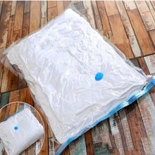 1個pe+pa家用衣物收納袋,多功能櫥櫃節省空間的真空壓縮收納袋,可用於床上用品、衣物和羽絨服 - 透明 - 查看 4