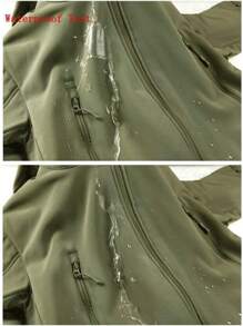 Chamarra Tactica Militar Térmica Impermeable Tactico Hombre - Verde - Ver 7