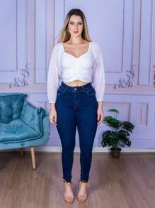 LLEVO Women Tops - 白色 - 查看 4