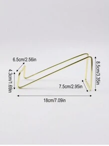 1 件台面不锈钢酒架，简易金属酒瓶架，葡萄酒储存收纳架，情人节礼物，适用于户外、露营