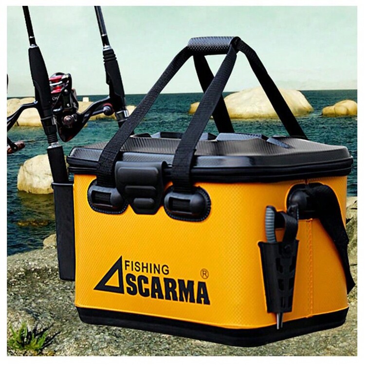 urade 釣りの餌入れ ロッドホルダー付き 多機能 魚釣りツール 収納