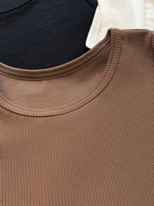 ACME MADE IN CHINA Women T-Shirts - 駝色 - 查看 2