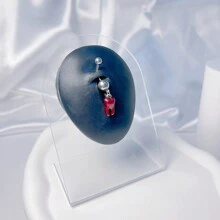 1pc Turtle Decor Navel Belly Ring Stainless Steel Fashion Punk Perfect Piercing For Women & Men Body Jewelry Gift - Multicolor - View 12