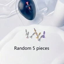 1pc Turtle Decor Navel Belly Ring Stainless Steel Fashion Punk Perfect Piercing For Women & Men Body Jewelry Gift - Multicolor - View 23