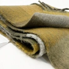 女士馬海毛大尺碼圍巾,秋冬季節格紋加厚溫暖,流蘇披肩,幾何圖案設計,防風保暖,適用於聖誕節服飾配飾