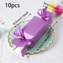 10pcs Candy Boxes Wedding Favor Or Gifts Box - Multicolor - View 7