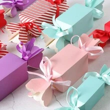 10pcs Candy Boxes Wedding Favor Or Gifts Box - Multicolor - View 5
