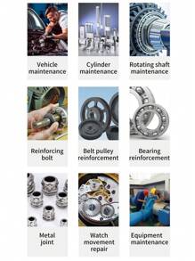 1入組680軸承粘合劑50ml圓柱形膠水,密封緊密,耐高溫、耐油,高強度金屬粘合劑,用於軸承、齒輪、轉子、接頭鎖定 - 綠色 - 查看 5