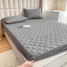 Cubre Colchón Comodidad Matrimonial Impermeable - Blanco - Ver 10