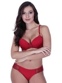 Women Bra & Panty Sets - 紅色 - 查看 1
