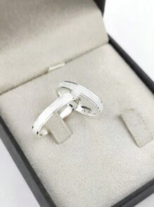 Fa Rabelo Shop Fine Single Ring - 銀色 - 查看 4