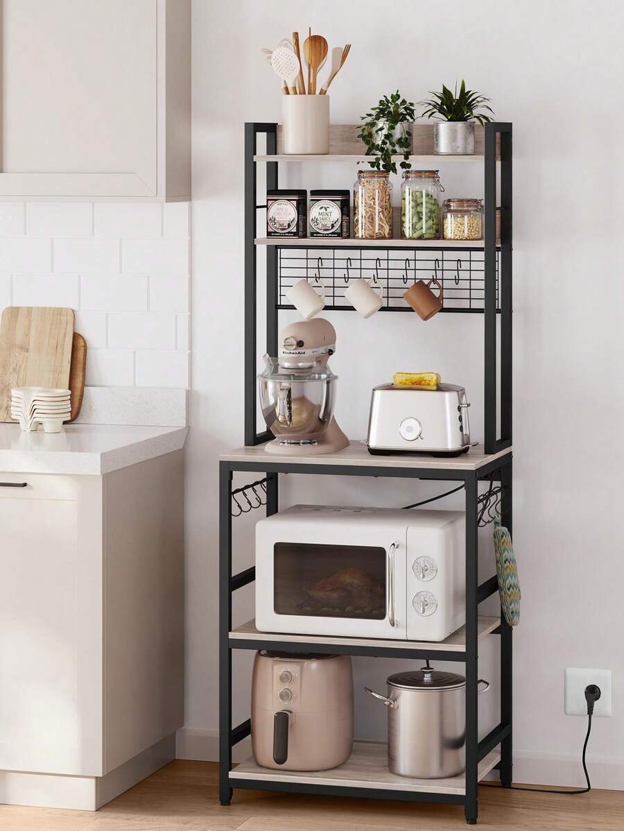 VASAGLE Baker's Racks - Grey - View 1