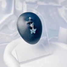 1pc Turtle Decor Navel Belly Ring Stainless Steel Fashion Punk Perfect Piercing For Women & Men Body Jewelry Gift - Multicolor - View 24