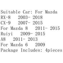 4入組車門迎賓燈標誌影子幽靈進入步驟投影器禮貌燈,適用於 Rx-8 Cx9 A8 Atenza Ruiyi Cx9 車型,車輛款式美化 - 投影燈 - 查看 10