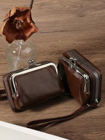 Women Wallets Short Pu Leather S Zipper & Hasp Multifunctional Large Capacity Bag Coin Card Holders Lightweight Fashion Modern Business ZipperCredit Card Business Casual Teachers' Day Teacher Gifts For Anniversary For Birthday Gift For Lady For Female White-Collar Workers Wristlet Wallet For Women Wallet Purse Wallet Small Wallet