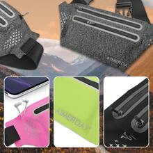 1 Pc Running Waist Bag For Outdoor Sports Waterproof Belt Pack - Black - View 4