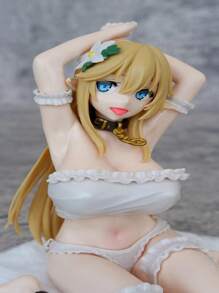 Đẹp Cô gái Loạt Ngồi Tóc vàng Tóc Anime Con số Búp bê Đối với Sưu tầm Hoặc Trang trí - Nhiều màu - Xem 7