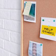 30 件玫瑰花圖釘花朵圖釘可愛裝飾圖釘彩色小花圖釘適合照片牆、特色牆、白板、板、地圖、公告板、辦公室或家庭 - 綠色 - 查看 7