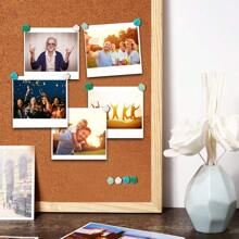 30 件玫瑰花圖釘花朵圖釘可愛裝飾圖釘彩色小花圖釘適合照片牆、特色牆、白板、板、地圖、公告板、辦公室或家庭 - 綠色 - 查看 6