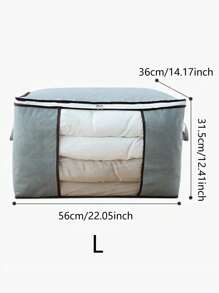 1 pieza Bolsa organizadora de gran capacidad de tela no tejida, a prueba de polvo y humedad para almacenamiento de ropa, decoración de festivales, decoración de habitaciones, decoración del hogar, decoración de dormitorios, vestidos, pantalones, zapatos, jeans, botas, faldas, camisetas blancas para mujeres, pantalones negros para mujeres, ropa de invierno para damas