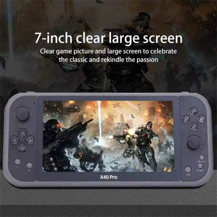 Amazon | TLCRETE X12plus ポータブルゲーム機7インチ画面減圧