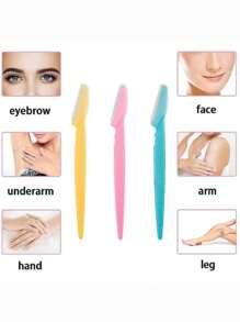 12 Perfiladores para cejas, rostro y cuerpo - Multicolor - Ver 2