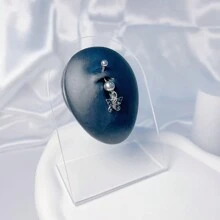 1pc Turtle Decor Navel Belly Ring Stainless Steel Fashion Punk Perfect Piercing For Women & Men Body Jewelry Gift - Multicolor - View 21