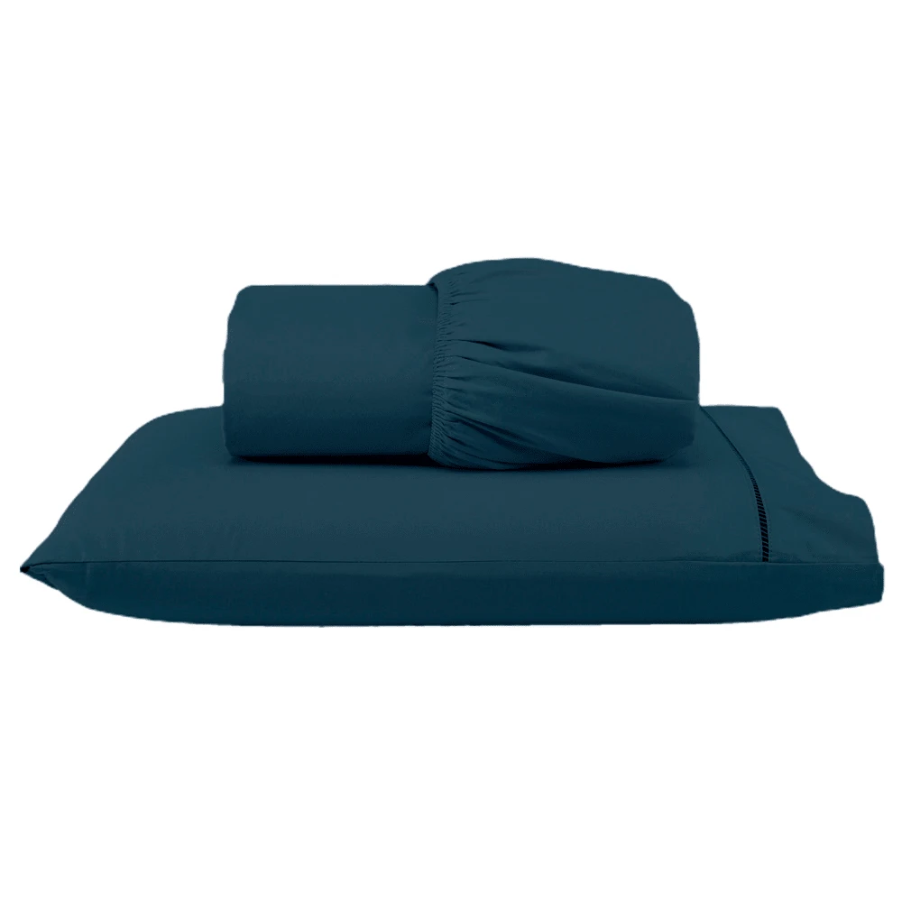 Sheet Sets with Pillowcases - Blue - View 1