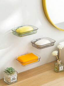 掛壁式排水沐浴皂盒,適用於浴室、廚房等地方 - 彩色 - 查看 1