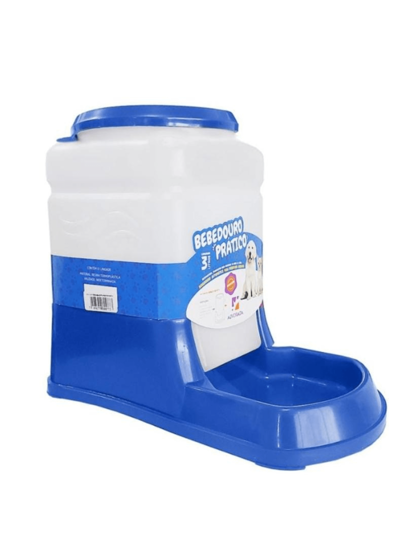 Bebedouro Automático Prático 3 litros Água para Cães E Gatos