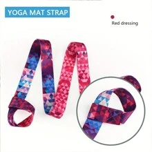 Adjustable Yoga Mat Carrier Strap, Yoga Mat Band, Shoulder Strap, Stretching Strap, Mat Storage Strap, Yoga Mat Bag - Multicolor - View 2