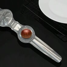 1個不銹鋼栗子開罐器十字栗子夾
