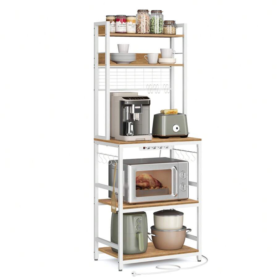 VASAGLE Baker's Racks - Maroon - View 1