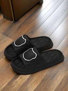 Indoor Outdoor Slippers EVA House Slip On Cloud Slides My Slippers For Men - Black - View 4