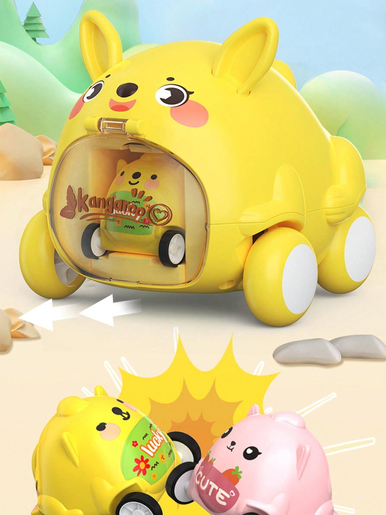 1pc children s educational color classifying press and eject adorable
