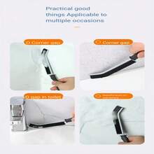 2入組浴室縫隙刷死角窗縫灰塵刷清潔瓷磚灰塵掃除縫隙刷多功能刷毛刷清潔刷掛壁式