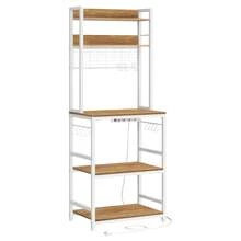 VASAGLE Baker's Racks - Maroon - View 2